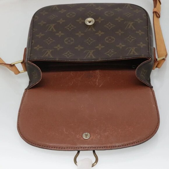 LOUIS VUITTON Monogram Saint Cloud GM Shoulder Bag M51242 LV Auth 126669 - Picture 11 of 16